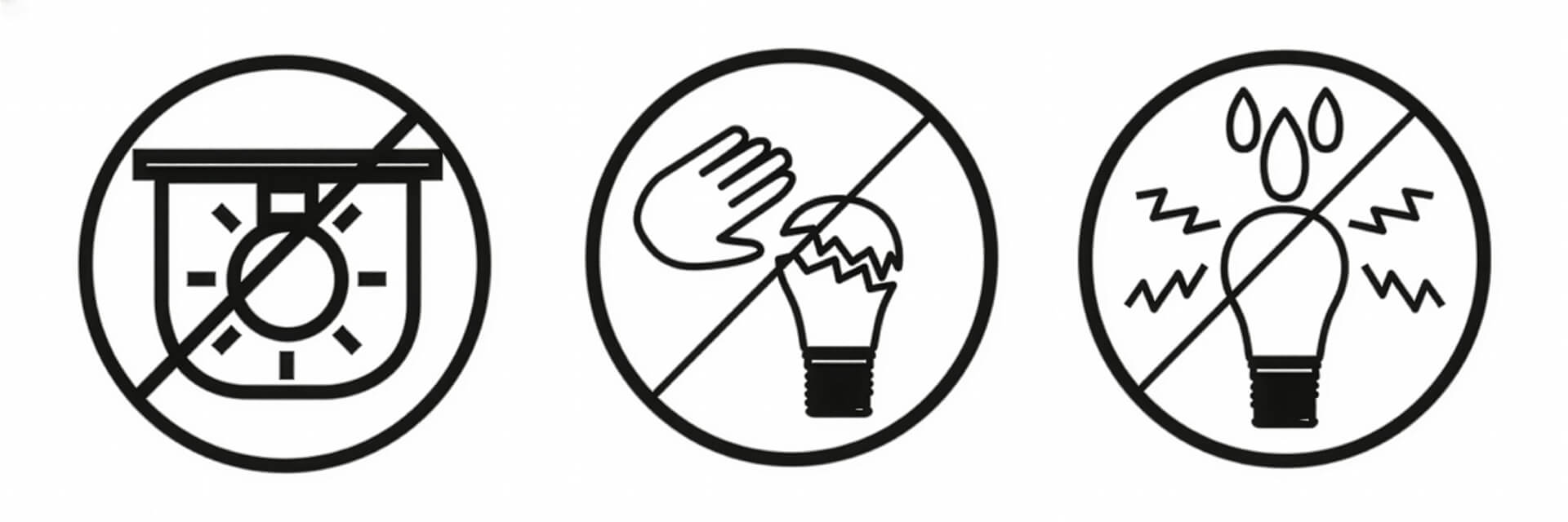 Wissensdatenbank | SEGULA Verpackungen, technische Zeichen und Symbole | Symbole für Warnhinweise