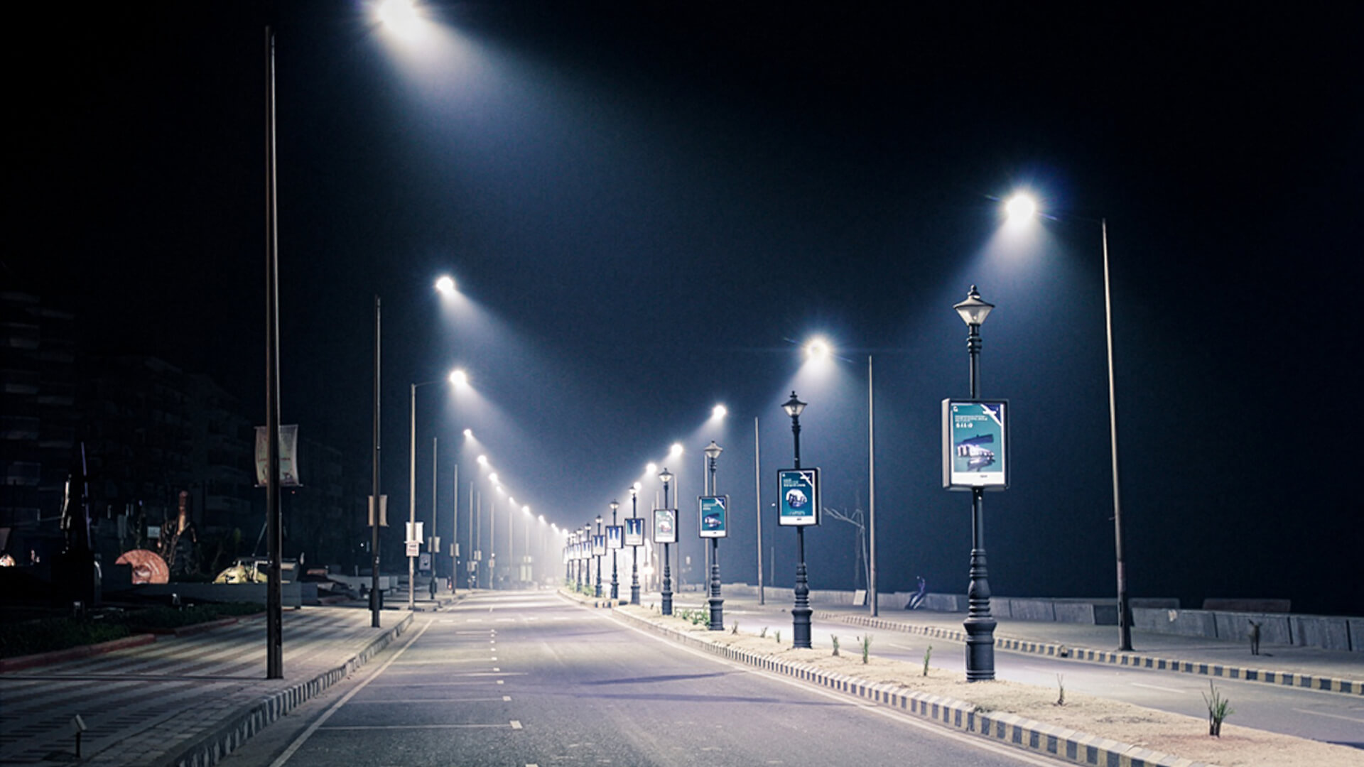 Wissensdatenbank | Lichtverschmutzung | Straßenbeleuchtung