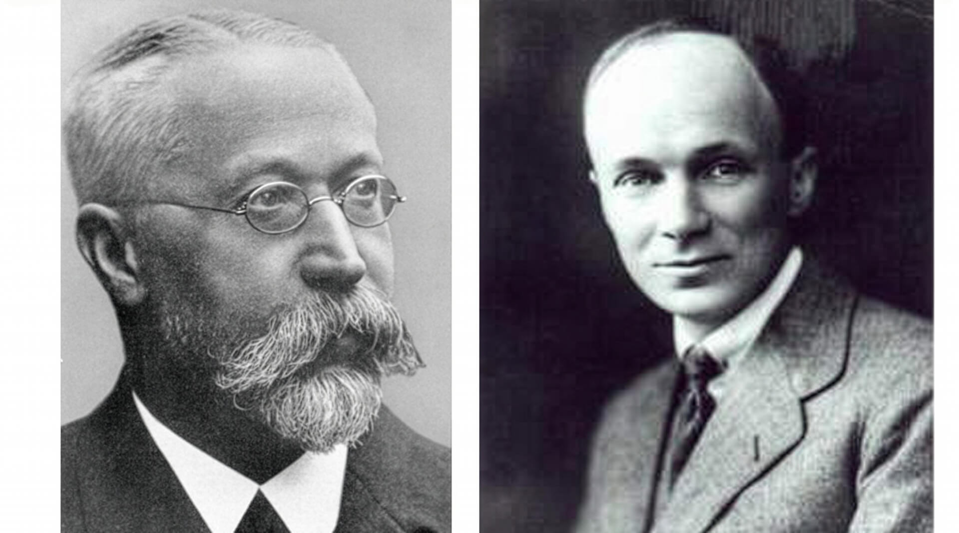 Wissensdatenbank | die Erfindung der LED | Karl Ferdinand Braun und Henry Joseph Round (Bildquelle: Wikipedia)