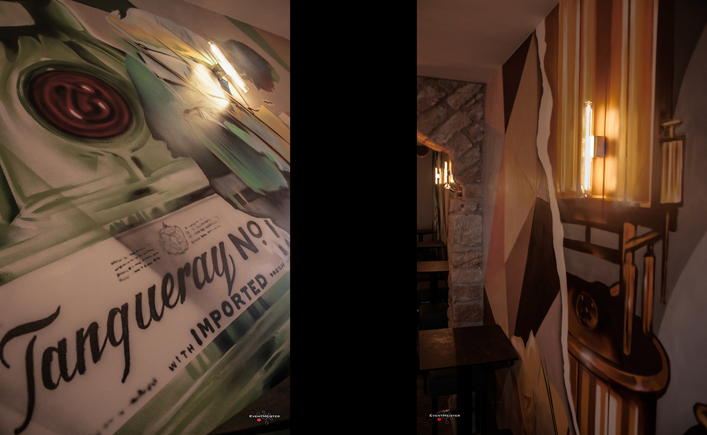 Referenzbild von Eventmeister in Saarbrücken, Linienlampe an Wand