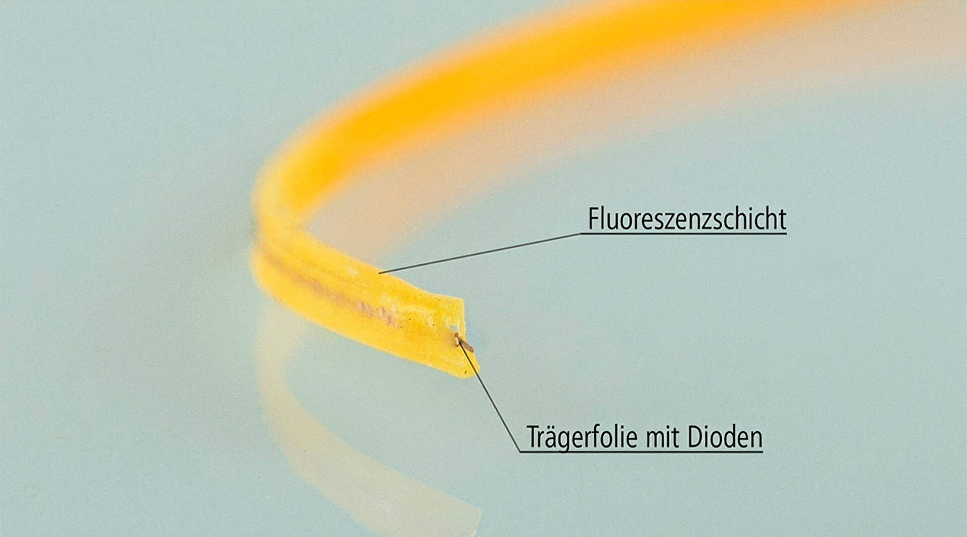 Wissensdatenbank | LED Filament oder der LED Leuchtfaden | Aufbau Filament