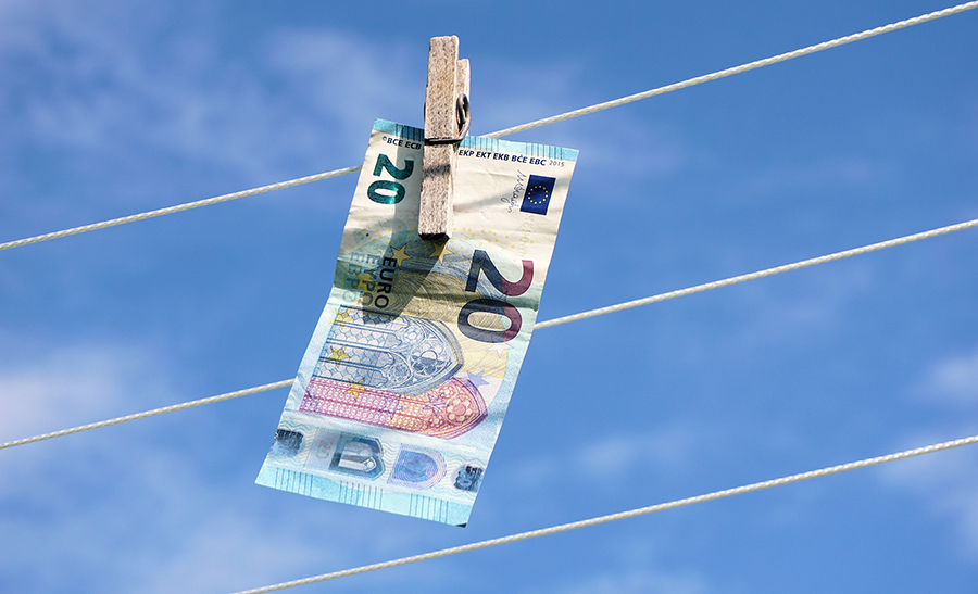 Wissensdatenbank | Strom sparen leicht gemacht | Geld auf Leine trocknen