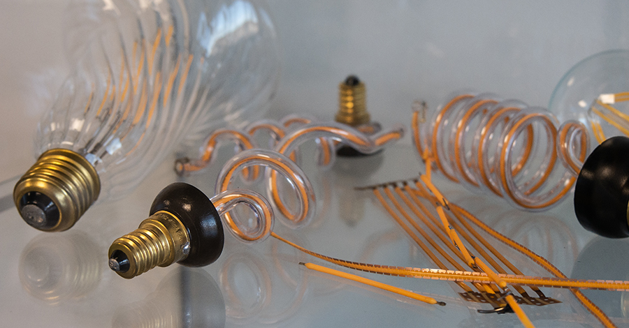 Wissensdatenbank | Qualitätssicherung bei SEGULA | die Ulbrichtkugel | Filament Lampen Optik