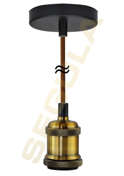 Pendelleuchte Chicago messing 50567