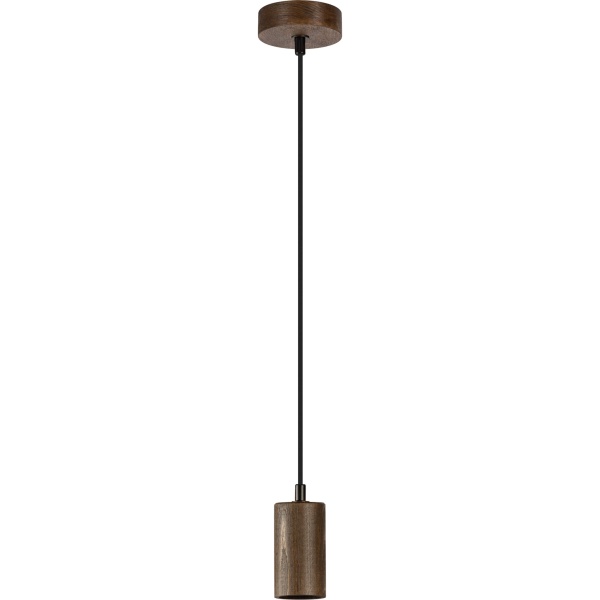 Pendelleuchte FLOW beech wood and walnut finish E27 | 80321