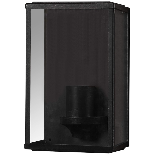 Außenleuchte, Wandleuchte, CLASSIC black, schwarz, E27, 80414