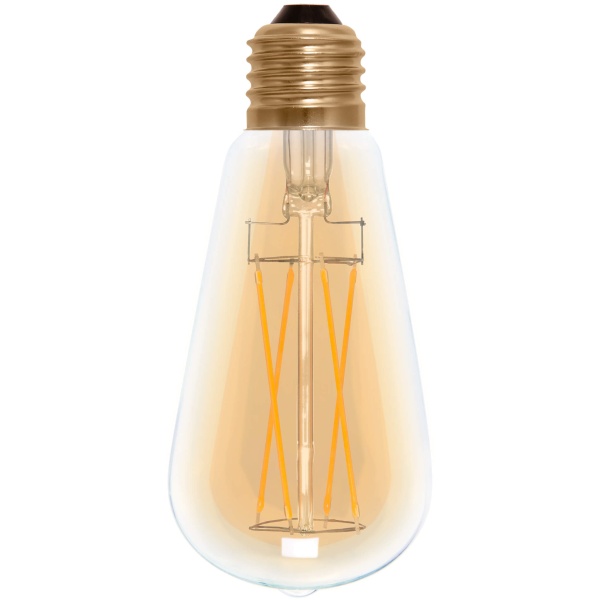 LED Rustika Long Style golden E27 2200 K, 55275