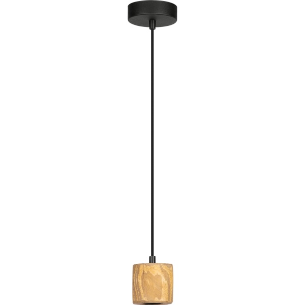 Pendelleuchte PINO stained pine wood E27 | 80340