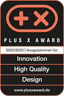 plus-x-award-2023-innovation-high-quality-design-logo-floating-line-klein-segula-gmbh