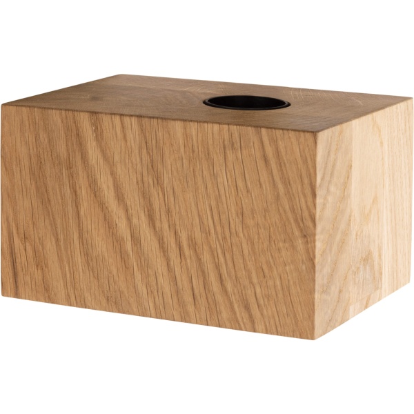 Wandleuchte Cozy oiled oak wood E27