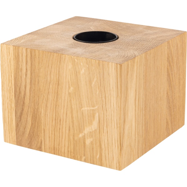 Tischleuchte Cozy oiled oak wood E27