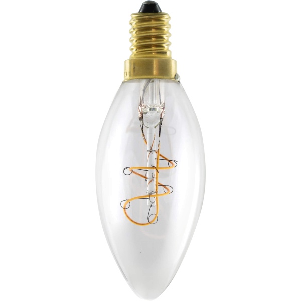 LED Kerze Elegant klar 2200K