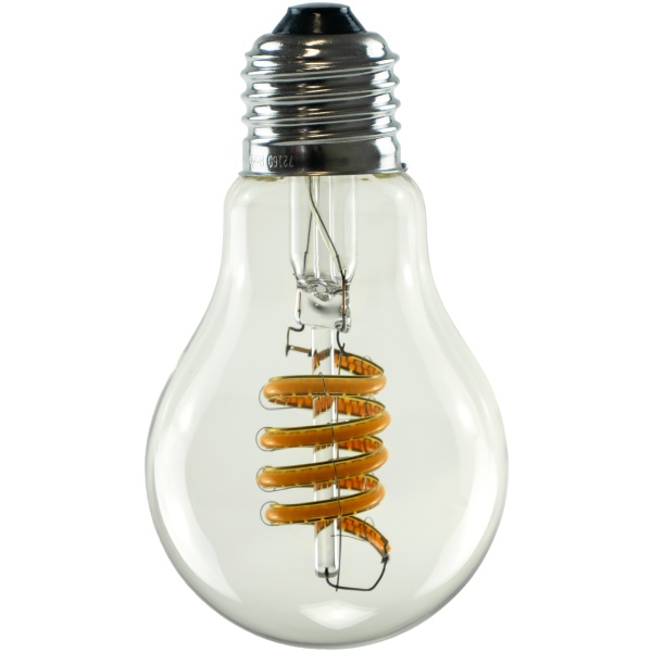 LED Glühlampe Curved klar, E27, Ambient Dimming, 55301
