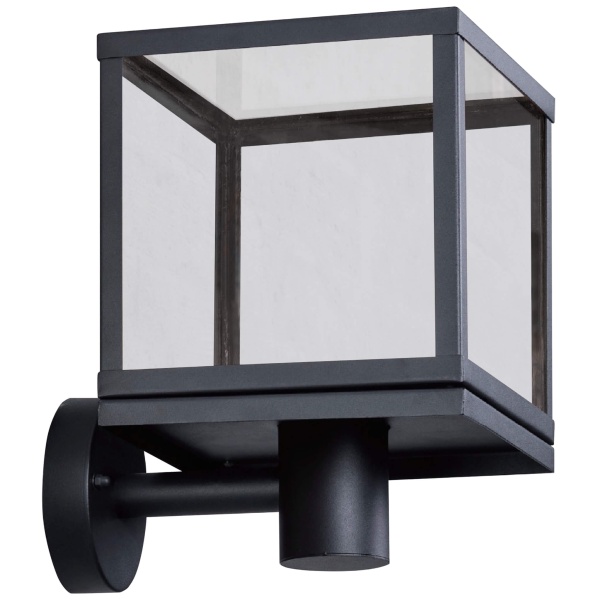 Außenleuchte, Wandleuchte, MODERN black, schwarz, E27, 80416