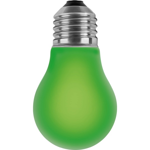 LED Glühlampe grün E27 