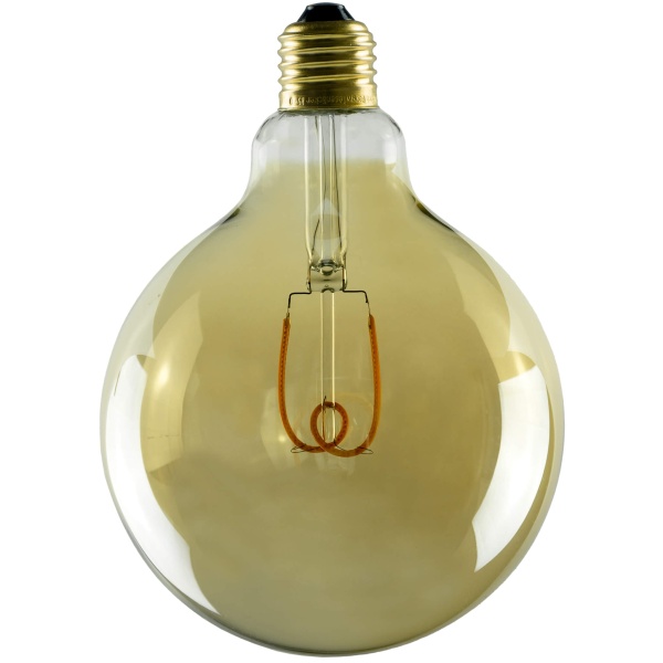LED Soft Globe 125 gold E27, 50663