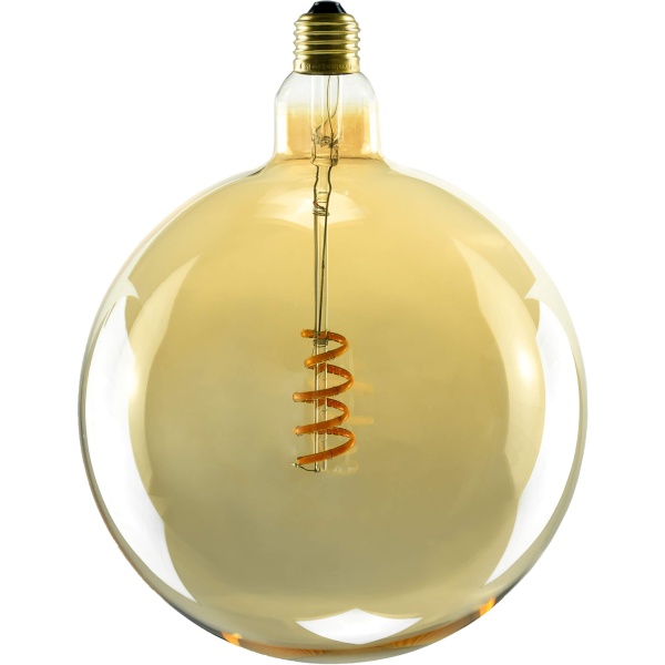 LED Soft Globe 200 gold, E27, 55399