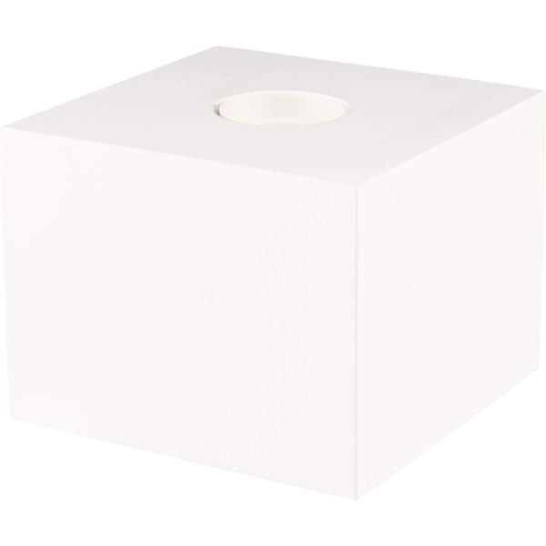 Tischleuchte Cozy painted beech wood weiß E27