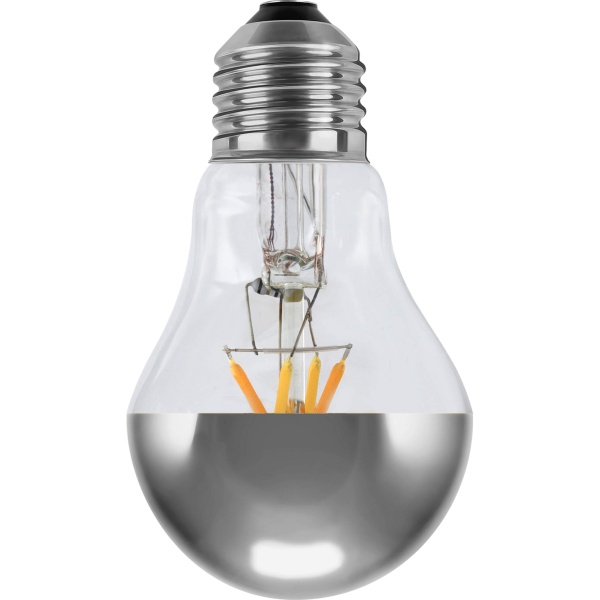 LED Glühlampe Spiegelkopf silber 24V E27 Ambient Dimming, 55876