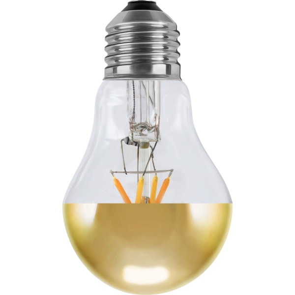 LED Glühlampe Spiegelkopf gold 24V E27 Ambient Dimming, 55878