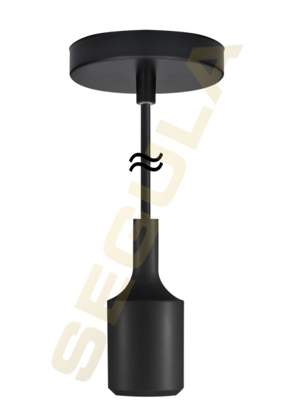 Pendelleuchte Boston silikon schwarz 50572