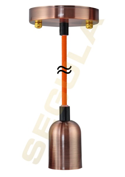 Pendelleuchte Miami rose-kupfer E27 50568