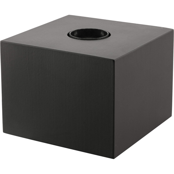 Tischleuchte Cozy painted beech wood schwarz E27