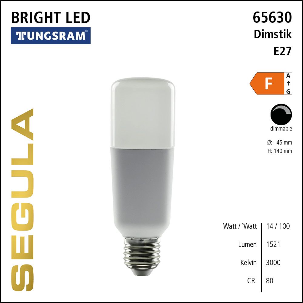 LED Leuchtmittel, Dimstik, E27, dimmbare LED, Bright Line Lampe, Tungsram, warmweiß