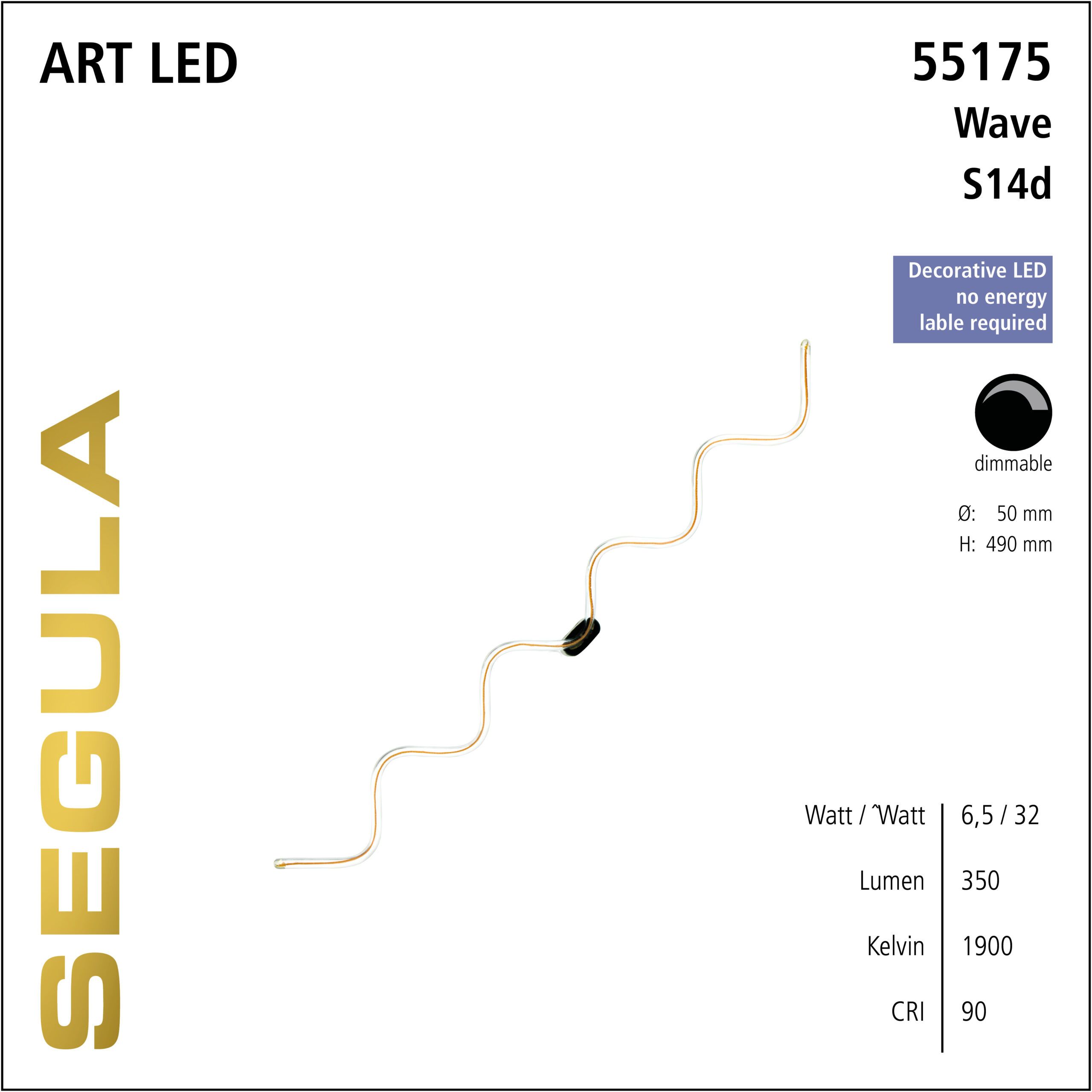 Design LED Leuchtmittel, S14d, Polycarbonat, bruchsichere LED Lampe, klar, warmweiß, dimmbare LED