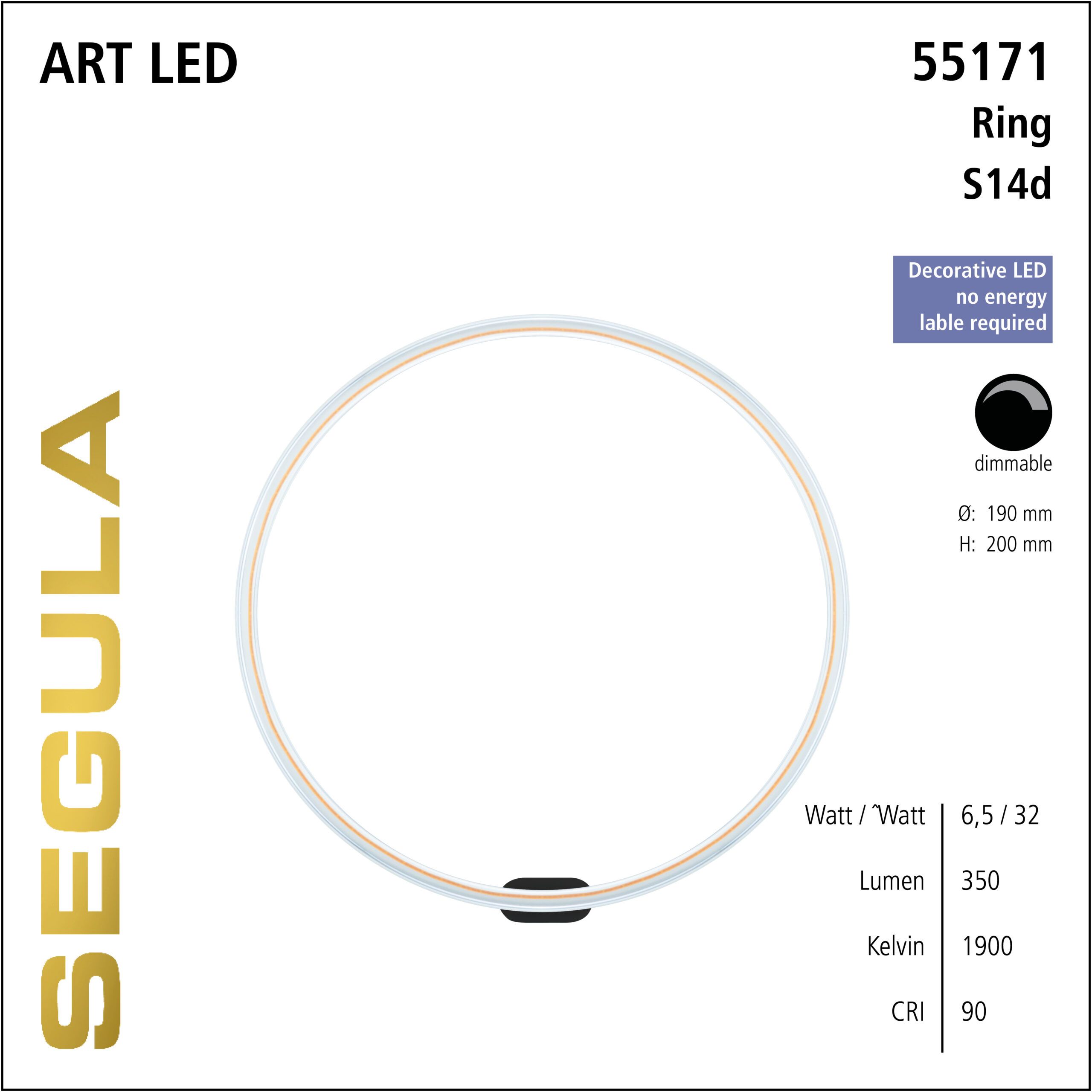 Design LED Leuchtmittel, S14d, Polycarbonat, bruchsichere LED Lampe, klar, warmweiß, dimmbare LED