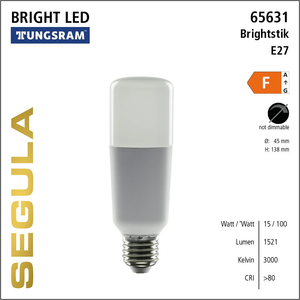 LED Leuchtmittel, Brightstik, E27, Bright Line Lampe, Tungsram, warmweiß