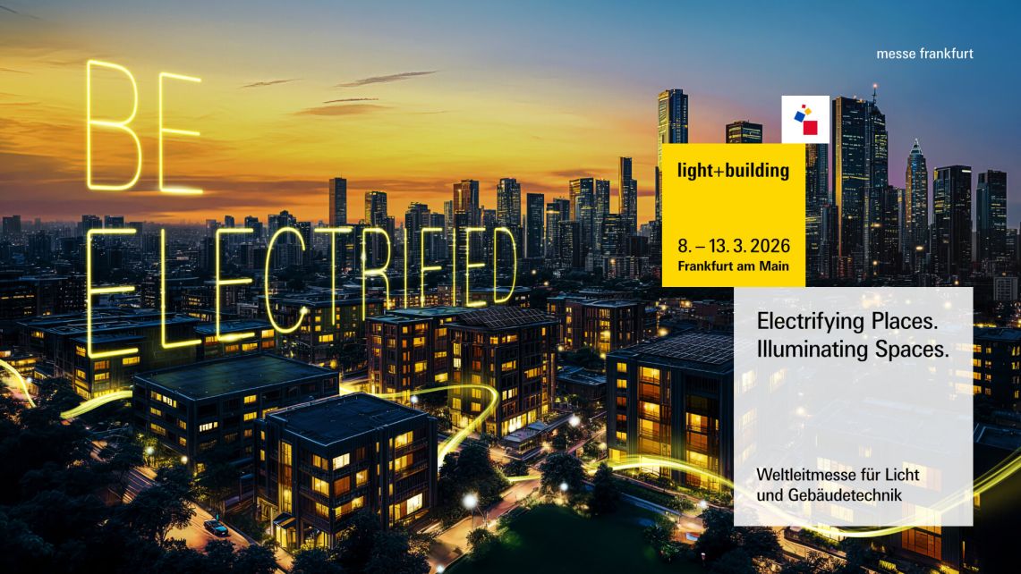 Wir sind dabei! Light + Building 2026 auf der Messe in Frankfurt am Main