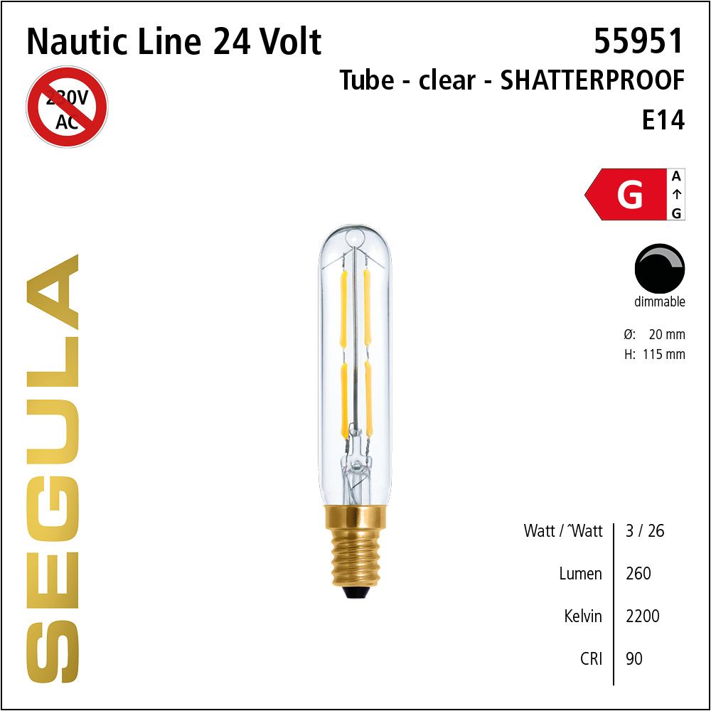 led, leuchtmittel, dimmbar, 24volt, warmweiss, retrofit
