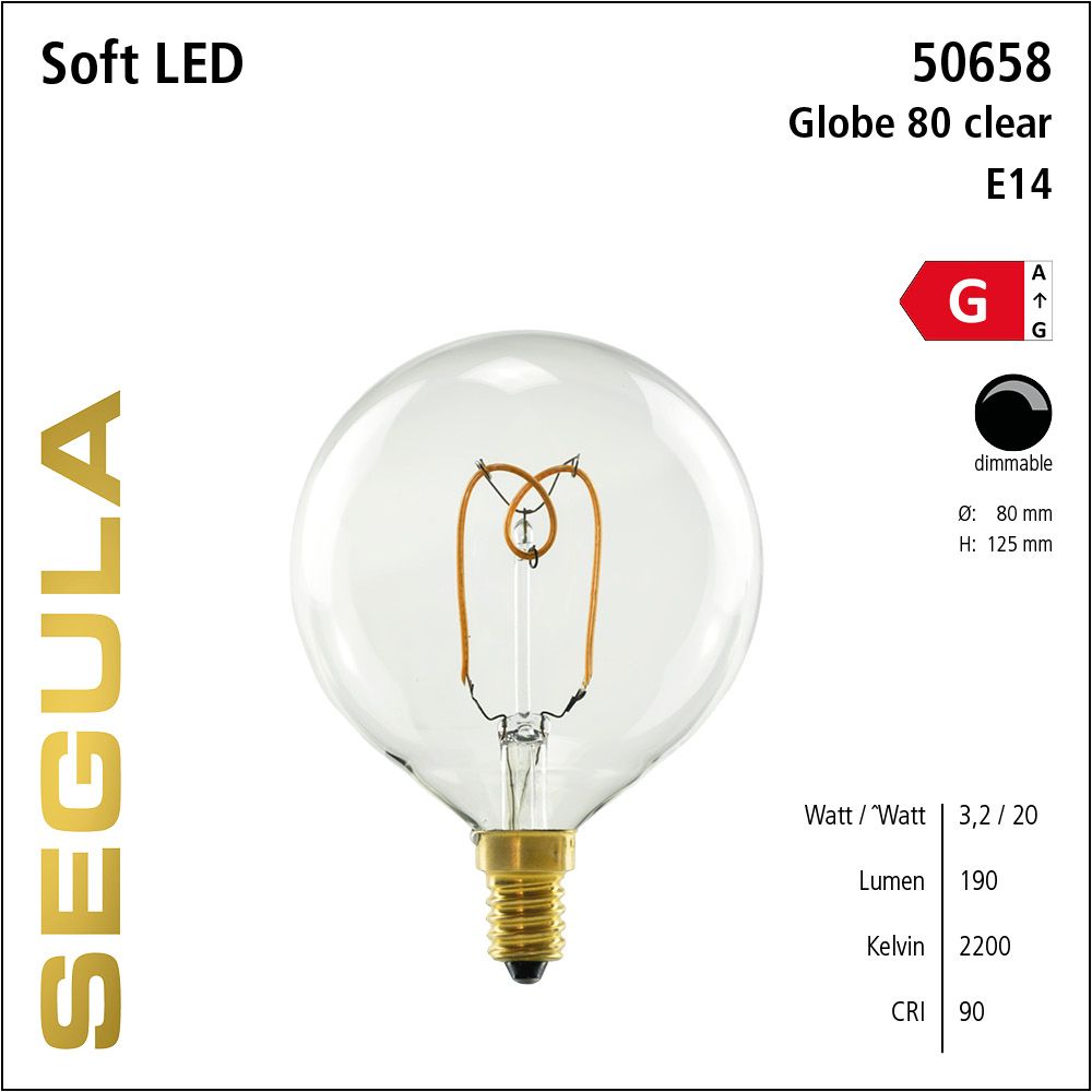 LED Leuchtmittel, Long Tube, Soft Globe, E27, dimmbare LED, Retrofit Lampe, warmweiß, klar, Retrofit